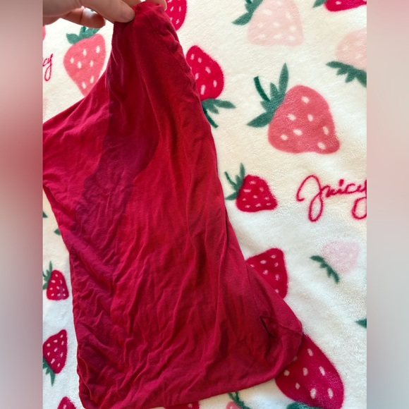 Popular 21 Strapless Tube Top – Deep Red - Picture 2 of 4